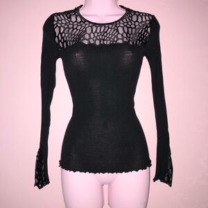 OSCALITO MILANO Wool and Silk top w design